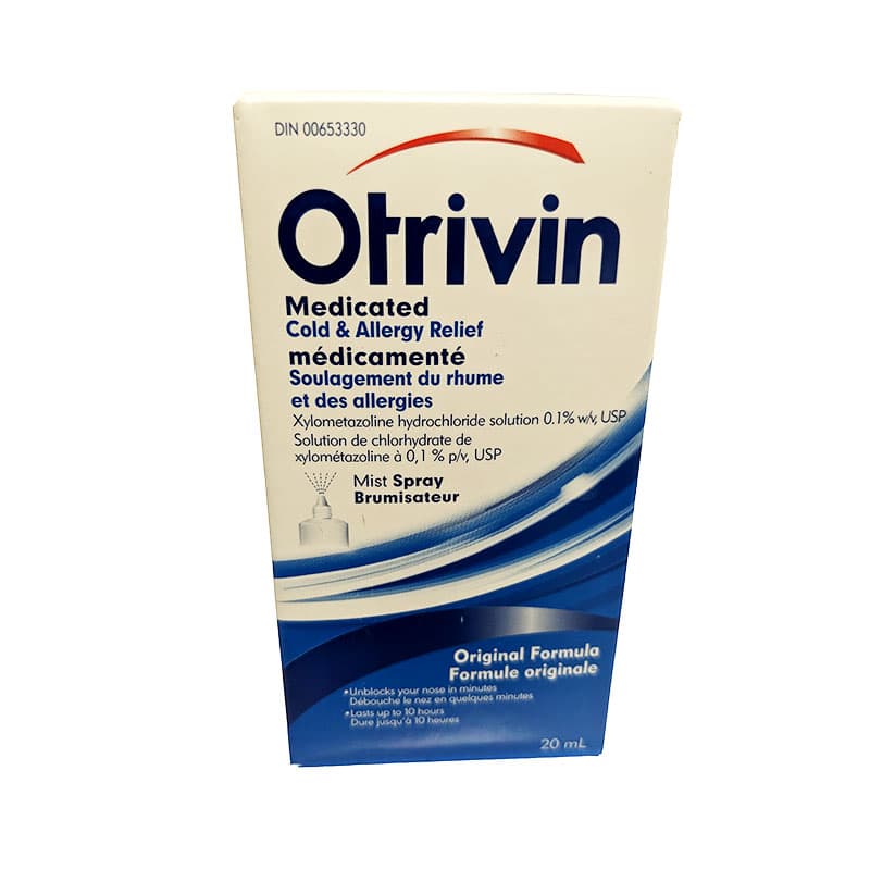 Otrivin spray adlt .1% 20ml