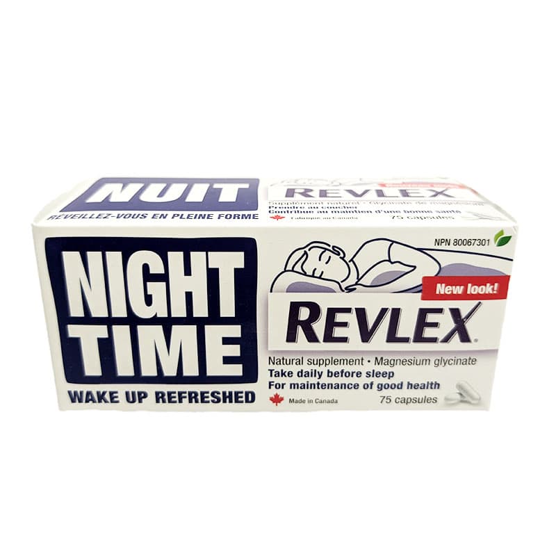 Revlex nighttime caps 500mg 75's