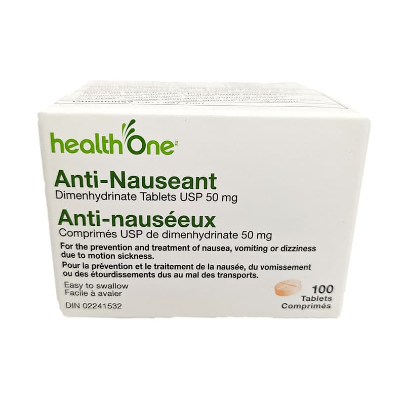Hone anti-nauseant tabs 50mg 100's