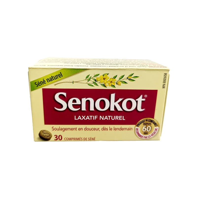 Senokot tabs 30's